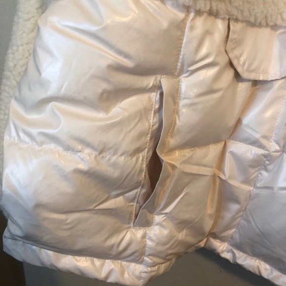 Fabletics Sherpa and Woven Puffer SZ 1X - Picture 5 of 5